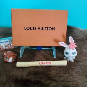 Louis Vuitton empty box.